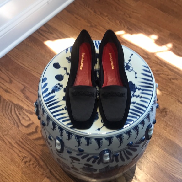 Enzo Angiolini Shoes - NWOT Enzo Anglioni Velvet Satin Flats sz 6.5
